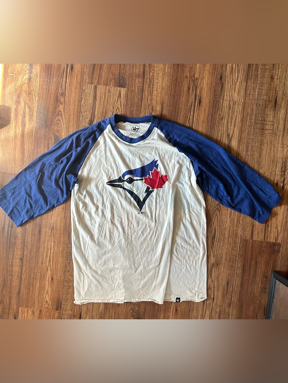 Toronto Blue Jays MLB Baseball Raglan T Shirt ‘47 Brand